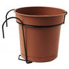 Vaso con Supporto in metallo per balcone Hydral per fiori e piante