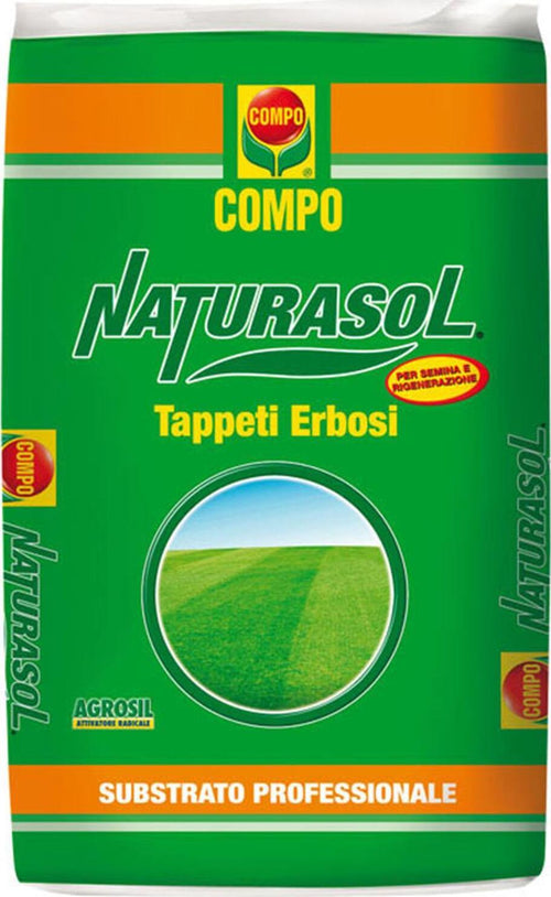 Terriccio Concimato Naturasol 70 Lt Per Tappeti Erbosi Con Sabbia Di Fiume Giardino e giardinaggio/Giardinaggio/Terra terricci e pacciami/Terra/Prato La Zappa - Altamura, Commerciovirtuoso.it