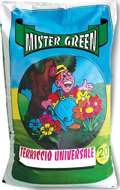 Terriccio Universale Mister Green 20 Litri Per Piante Fiori Bulbi Terra Orto Articoli da Giardino > Arredo giardino > Prodotti Da Esterno Trade Shop italia - Napoli, Commerciovirtuoso.it