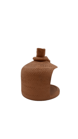 Ceramica realizzata Interamente a Mano con Terracotta di Sicilia, Pezzo Grezzo da Dipingere