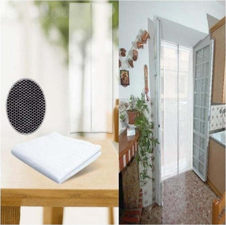 ZANZARIERA PER PORTE E FINESTRE CON ADESIVO 60 x 210 CM Fai da te/Prodotti per la costruzione/Materiali da costruzione/Porte/Porte esterne/Porte con zanzariera Trade Shop italia - Napoli, Commerciovirtuoso.it