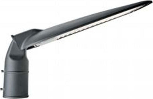 Testa-Palo-Da-Esterno-Tennis-Alluminio-E-Termoplastica-Grigio-Led-100W-4000K