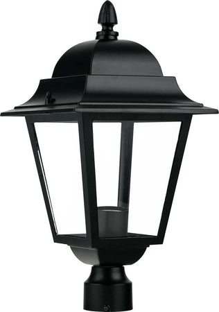 Testa Palo Lanterna Roma Nera 1Xe27 21,5X41,5Cm Illuminazione/Illuminazione per esterni/Luci per sentieri Led Mall Home - Napoli, Commerciovirtuoso.it