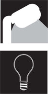 Testa-palo-moderno-Sovil-illuminazione-RESIDENCE-273-06-E27-LED-termoplastico-lampada-terra