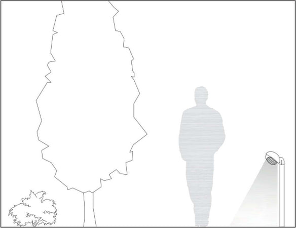 Testa-palo-moderno-Sovil-illuminazione-RESIDENCE-277-06-E27-LED-termoplastico-lampada-terra