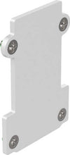 Testata-A-Incasso-Senza-Foro-Ego-Alluminio-Bianco