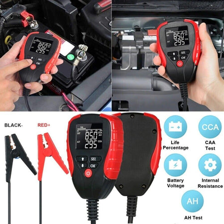 Tester Batteria Auto Professionale 12v Analizzatore Digitale Display Lcd Fs-21946 Auto e Moto/Attrezzi per veicoli/Attrezzi per batteria/Indicatori di stato della batteria Trade Shop italia - Napoli, Commerciovirtuoso.it