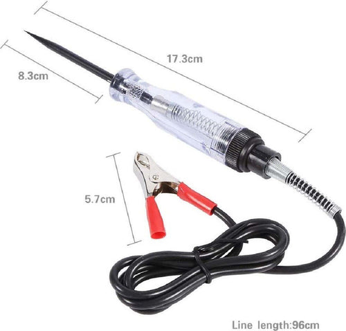 Tester Di Continuit? Di Tensione Corrente 6v 12v 24v Indicatore A Morsa Per Auto Fai da te/Materiale elettrico/Attrezzi e tester/Rilevatori di tensione Trade Shop italia - Napoli, Commerciovirtuoso.it