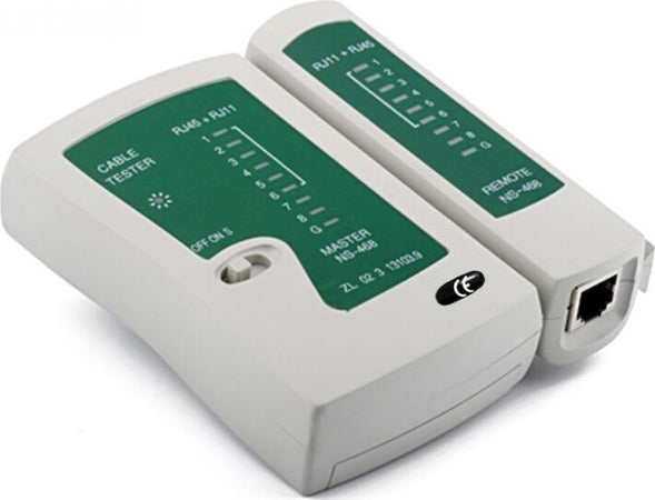 TESTER DI RETE CAVI LAN CON LED ETHERNET TELEFONICO RJ45  RJ11 SY - 468 Elettronica/Informatica/Accessori/Cavi e accessori/Cavi/Cavi Ethernet Trade Shop italia - Napoli, Commerciovirtuoso.it