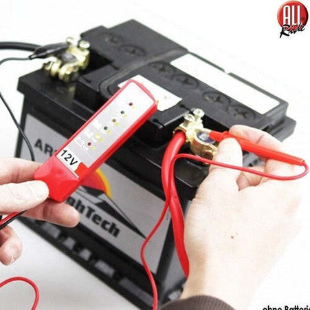 TESTER DIGITALE 12V 6 LED VERIFICA CONTROLLO BATTERIA ALTERNATORE AUTO MOTO TEST  Trade Shop italia - Napoli, Commerciovirtuoso.it