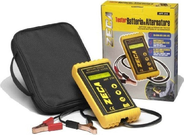 TESTER DIGITALE ART.210 ZECA TEST BATTERIE BATTERIA 12V CORRENTE ALTERNATORE 12V Auto e Moto/Attrezzi per veicoli/Attrezzi per batteria/Indicatori di stato della batteria Trade Shop italia - Napoli, Commerciovirtuoso.it