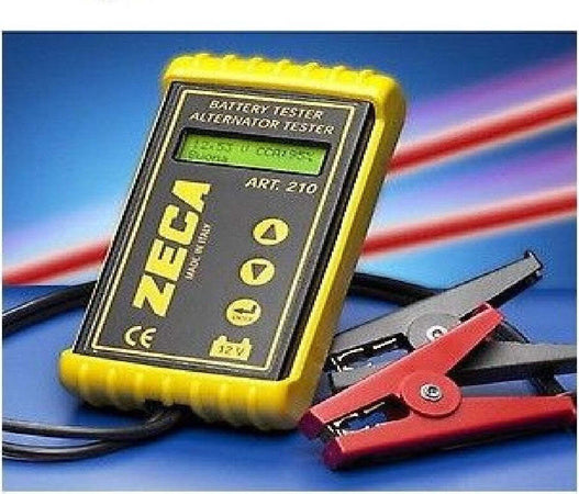 TESTER DIGITALE ART.210 ZECA TEST BATTERIE BATTERIA 12V CORRENTE ALTERNATORE 12V Auto e Moto/Attrezzi per veicoli/Attrezzi per batteria/Indicatori di stato della batteria Trade Shop italia - Napoli, Commerciovirtuoso.it