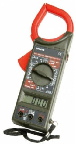 Tester digitale tensione DC/AC con pinsa amperometrica