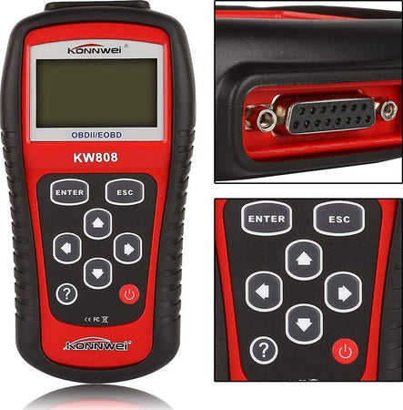 Tester Obd Obd2 Obdiieobd Pcm Lettore Codice Codici Diagnosi Errori Auto Kw808  Trade Shop italia - Napoli, Commerciovirtuoso.it