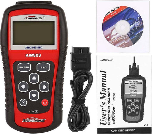 Tester Obd Obd2 Obdiieobd Pcm Lettore Codice Codici Diagnosi Errori Auto Kw808  Trade Shop italia - Napoli, Commerciovirtuoso.it