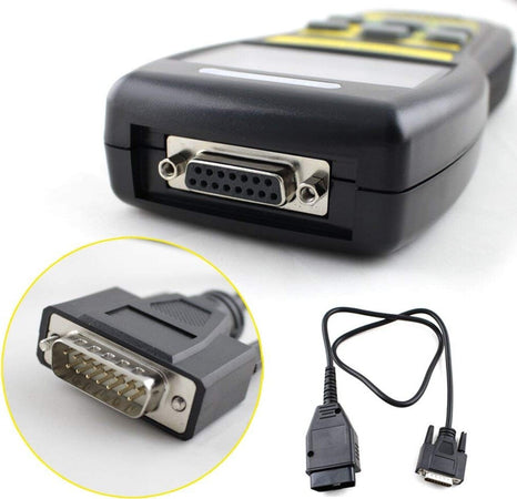 TESTER OBD2 II SCANNER LETTORE DI CODICI DIAGNOSTICA LA CENTRALINA AUTO COD.U581  Trade Shop italia - Napoli, Commerciovirtuoso.it