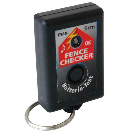 Tester ottico e acustico di controllo per recinto elettrico