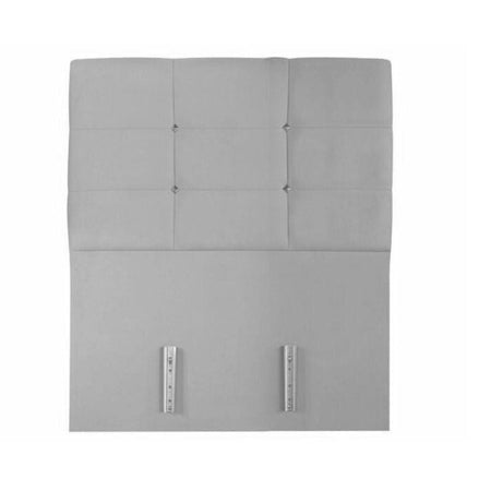 Testiera letto Nova 80x8x110H cm. in ecopelle tortora