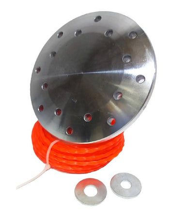 Testina Alluminio Universale Decespugliatore Tosaerba Tagliaerba 16 Fili 06031