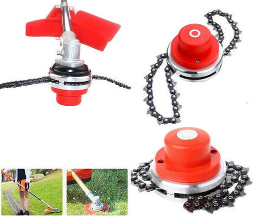 Testina-Ricambio-Per-Rasaerba-A-Catena-65mm-In-Acciaio-Decespugliatore-Erba