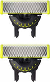 Testina-ricambio-rasoio-Philips-QP420-50-ONEBLADE-2-Lame-360-Blade