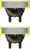 Testina-ricambio-rasoio-Philips-QP420-50-ONEBLADE-2-Lame-360-Blade