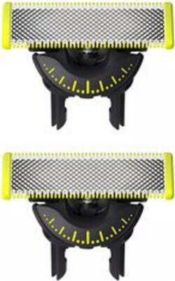 Testina-ricambio-rasoio-Philips-QP420-50-ONEBLADE-2-Lame-360-Blade