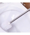 Testina Tonda Per Scopino Wc Ricambio Spazzolone Pulizia Bagno Bianco 10cm 79825
