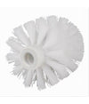 Testina Tonda Per Scopino Wc Ricambio Spazzolone Pulizia Bagno Bianco 10cm 79825