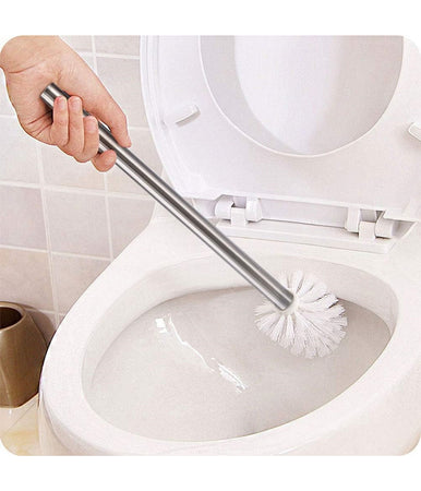 Testina Tonda Per Scopino Wc Ricambio Spazzolone Pulizia Bagno Bianco 10cm 79825