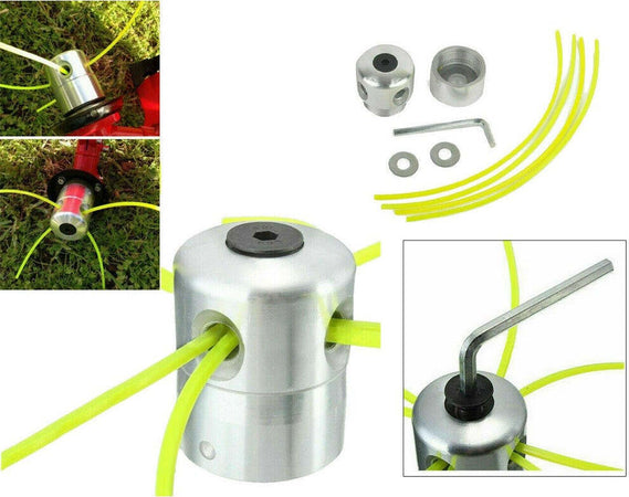 Testina Universale In Alluminio Per Decespugliatore Tosaerba Tagliaerba 4 Fili 05091 Fai da te/Attrezzi elettrici da giardinaggio/Accessori per utensili elettrici/Accessori per decespugliatori Trade Shop italia - Napoli, Commerciovirtuoso.it