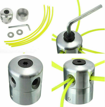 Testina Universale In Alluminio Per Decespugliatore Tosaerba Tagliaerba 4 Fili 05091 Fai da te/Attrezzi elettrici da giardinaggio/Accessori per utensili elettrici/Accessori per decespugliatori Trade Shop italia - Napoli, Commerciovirtuoso.it
