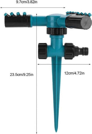 Testine Spruzzatore Irrigatore Rotante A 360? Irrigazione Automatica A 3 Braccia Giardino e giardinaggio/Attrezzi da giardino e attrezzature per l'irrigazione/Attrezzature per l'irrigazione/Attrezzature per l'irrigazione automatica/Spruzzatori Trade Shop italia - Napoli, Commerciovirtuoso.it