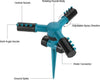 Testine Spruzzatore Irrigatore Rotante A 360? Irrigazione Automatica A 3 Braccia Giardino e giardinaggio/Attrezzi da giardino e attrezzature per l'irrigazione/Attrezzature per l'irrigazione/Attrezzature per l'irrigazione automatica/Spruzzatori Trade Shop italia - Napoli, Commerciovirtuoso.it