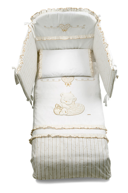 Completo Sfilabile Maxi 5 Pz.Italbaby Love Avorio