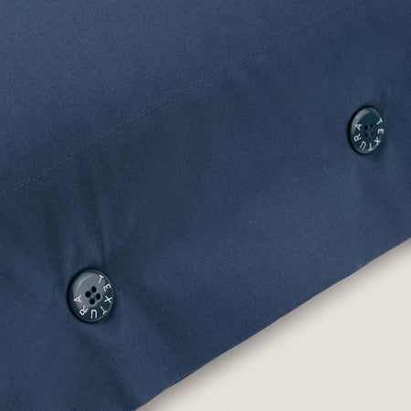 Textura Set 2 Federe in cotone biologico Blu Casa e cucina/Tessili per la casa/Biancheria da letto/Lenzuola e federe/Federe Scontolo.net - Potenza, Commerciovirtuoso.it