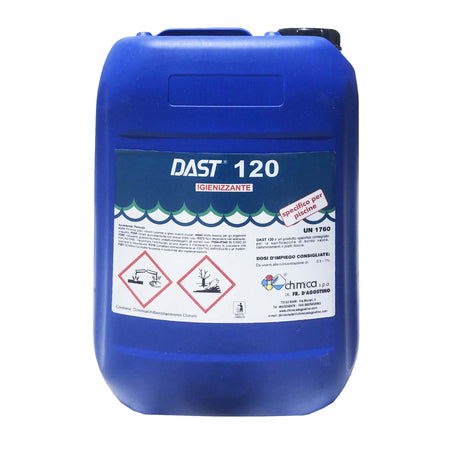 Igienizzante liquido "Dast 120" sanificante professionale per bordo piscina 10 kg