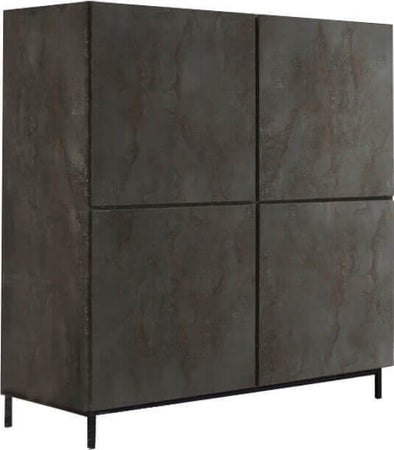 THALIA---credenza-moderna-con-ante-ammortizzate-cm-136-x-50-x-151-h-Antracite-Milani-Home