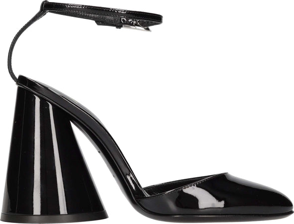 The Attico Scarpe con Tacco Nero da donna