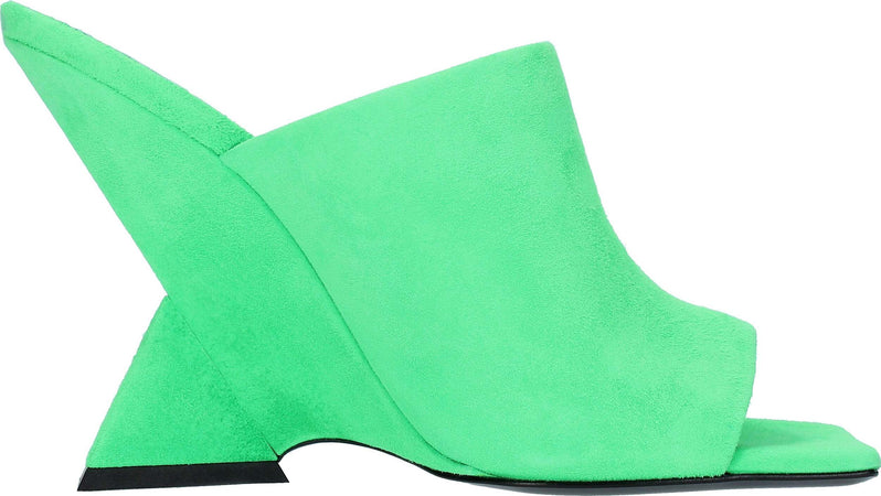 The-Attico-Scarpe-con-Tacco-Verde-da-donna