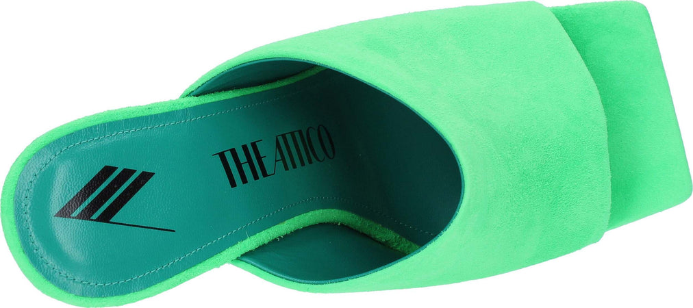 The-Attico-Scarpe-con-Tacco-Verde-da-donna