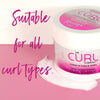 The Curl Company Curl Gel 300ml Gel Per Capelli Ricci Anti Crespo Gel Anti Umidità Americano Lunga Tenuta
