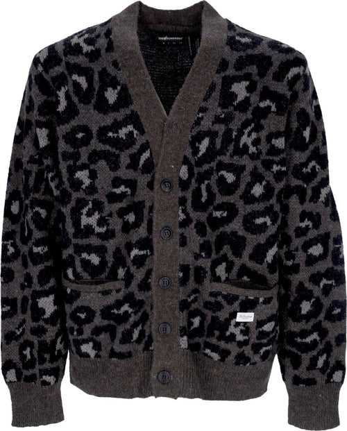 THE-HUNDREDS-Cardigan-Uomo-Killer-Cardigan-Charcoal-da-uomo