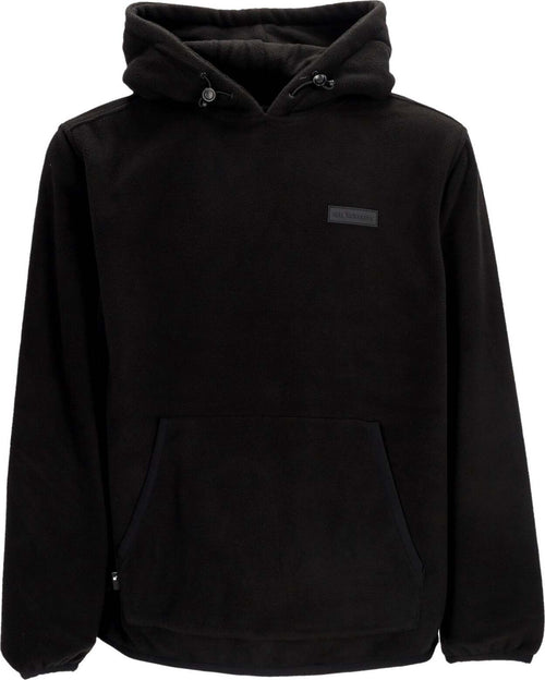 THE-HUNDREDS-Felpa-Cappuccio-Uomo-Basin-Pullover-Black-da-uomo