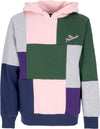 THE-HUNDREDS-Felpa-Cappuccio-Uomo-Bridgport-Pullover-Pale-Pink-da-uomo