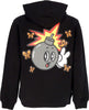 THE-HUNDREDS-Felpa-Cappuccio-Uomo-Butterfly-Adam-Pullover-Black-da-uomo