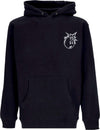THE-HUNDREDS-Felpa-Cappuccio-Uomo-Chrome-Adam-Pullover-Black-da-uomo