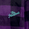 THE-HUNDREDS-Felpa-Collo-Alto-Uomo-Buffalo-Mock-Neck-Pullover-Purple-da-uomo