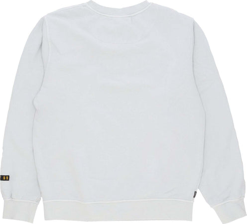 THE-HUNDREDS-Felpa-Girocollo-Uomo-Bar-Crewneck-Light-Grey-da-uomo