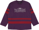 THE-HUNDREDS-Felpa-Leggera-Tipo-Hockey-Uomo-All-Star-Hockey-Jersey-Purple-da-uomo